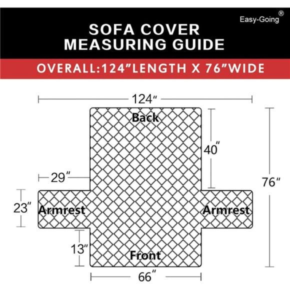 Reversible Couch Cover for 3 Cushion Couch Sofa Cover for Dogs Water Resistant - Picture 4 of 6